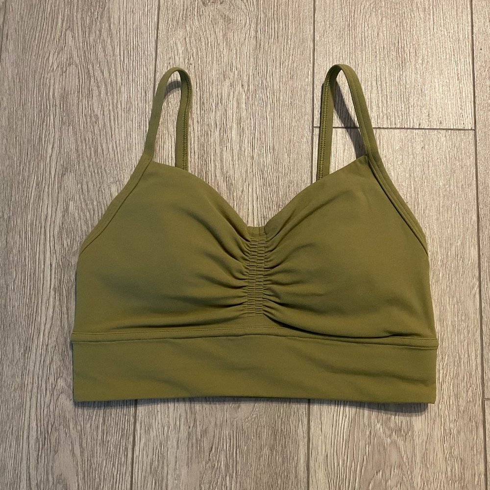 2x Nulu Front-Gather Yoga Bra
